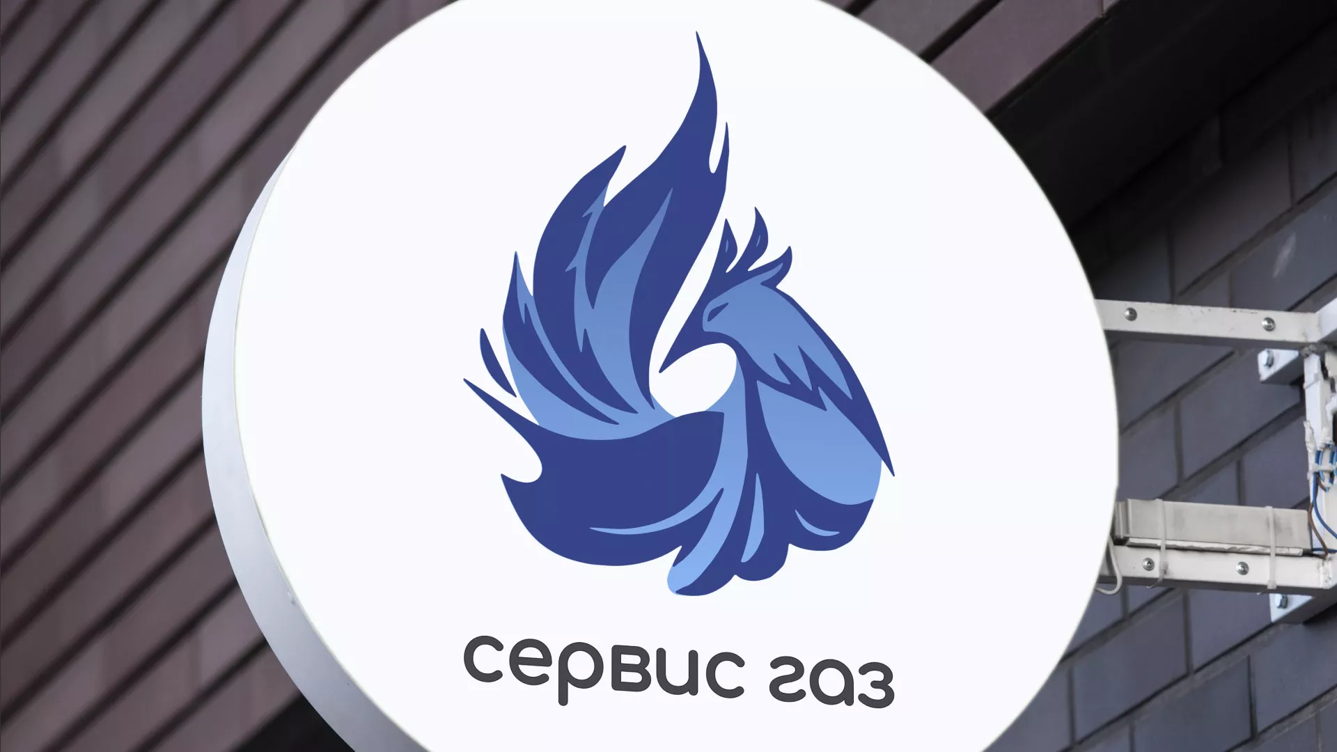 Создание логотипа «Сервис газ» в Ликино-Дулево