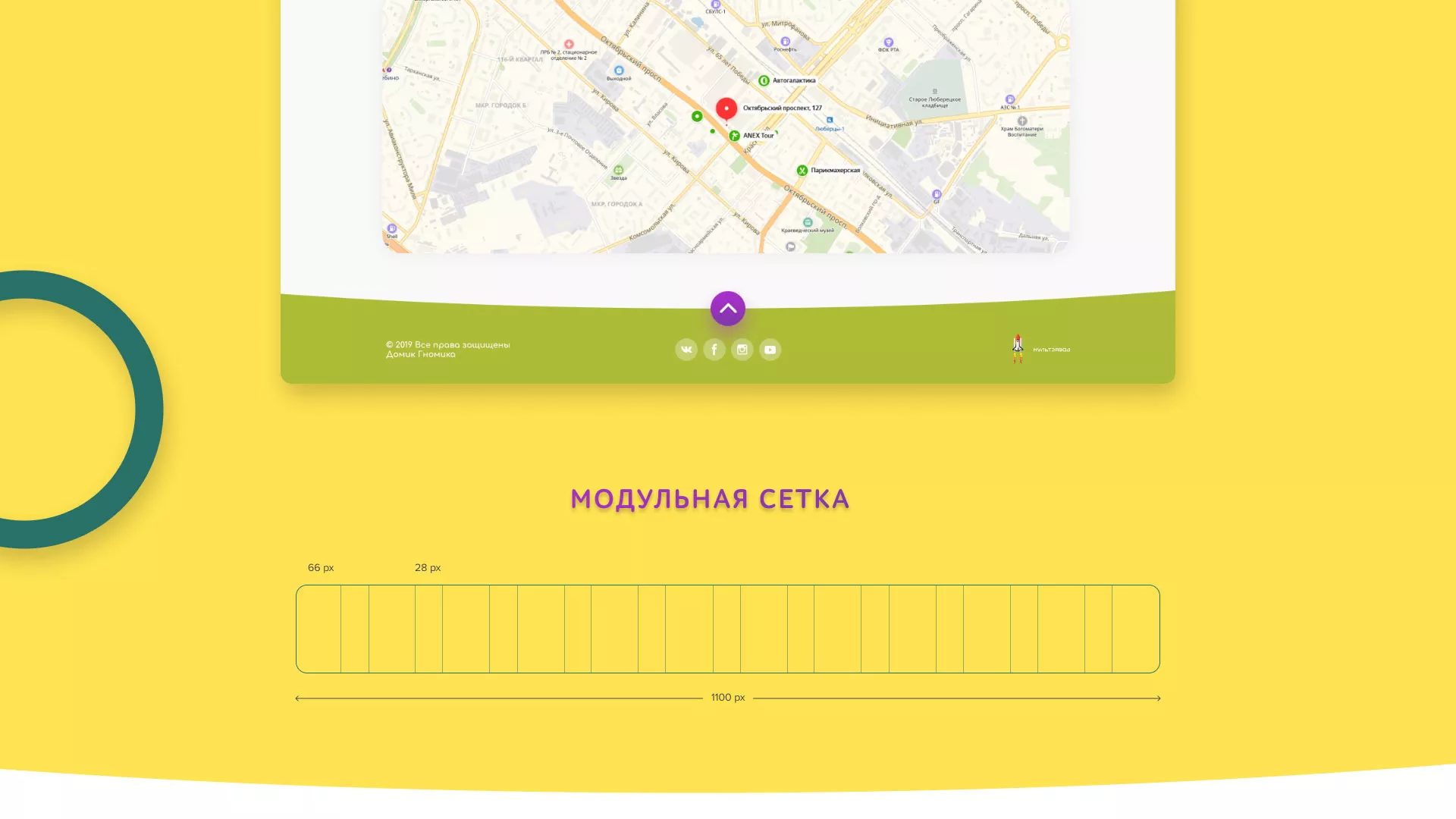Разработка сайта детского активити-клуба «Домик гномика» в Ликино-Дулево